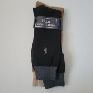 Polo Ralph lauren NWT two Pairs of dress socks.